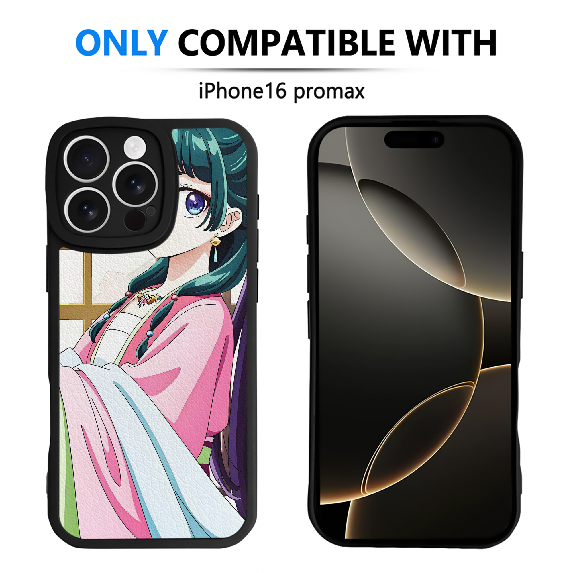 薬屋のひとりごと The Apothecary Diaries 【iPhone 16シリーズ対応】シリコンスマホケース（レザー調） 材質：シリコン